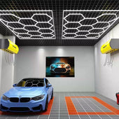 SL-HX-C001 Hexagon Grid LED Lights for Automotive Detailing and Car Wash Lights