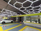 SL-HX-C001 Hexagon Grid LED Lights for Automotive Detailing and Car Wash Lights